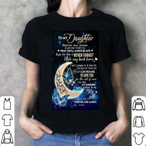 Daughter Promise To Love You For The Rest Fleece Blanket Never Forget shirt