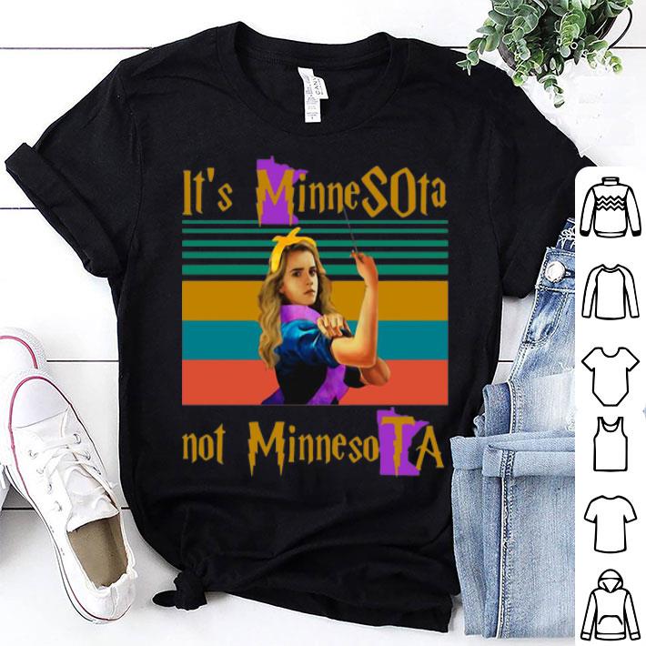 Vintage Hermione It’s Minnesota Not Minnesota shirt