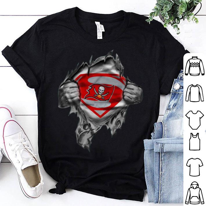 Superman Tampa Bay Buccaneers Blood Inside Me shirt