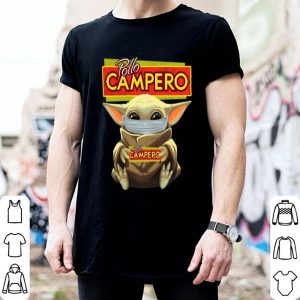 Baby Yoda Mask Pollo Campero I Can’t Stay At Home Covid-19 shirt