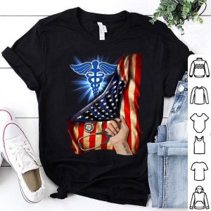 America Flag CNA Nurse Symbol shirt