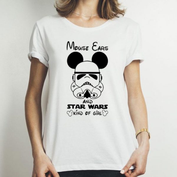 Mickey Mouse Cars And Star Wars Kind Of Girl shirt