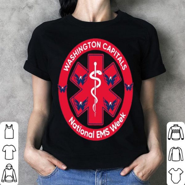 Washington Capitals National EMS Week shirt
