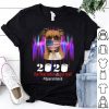 Pug Face 2020 The Year When Shit Got Real #Quarantined American Flag shirt
