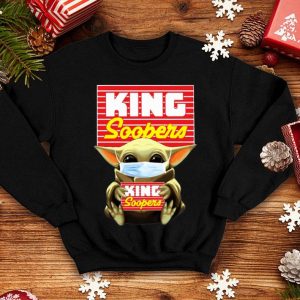 Star Wars Baby Yoda Mask King Soopers Covid-19 shirt