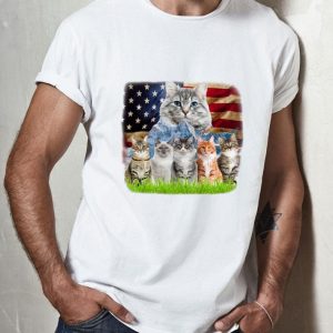 Mountain Cats American Flag shirt