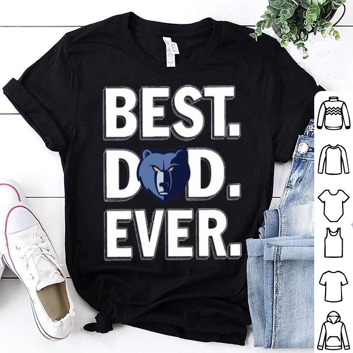 Memphis Grizzlies Best Dad Ever Happy Father's Day shirt