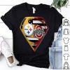 Superman Pittsburgh Steelers And Ohio State shirt