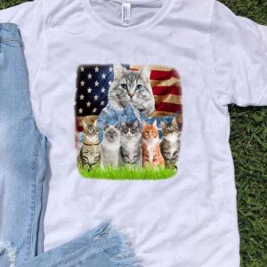 Mountain Cats American Flag shirt