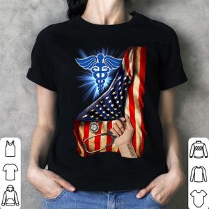 America Flag CNA Nurse Symbol shirt