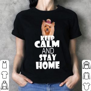 Shih Tzu Keep Calm And Stay Home Dog Lovers shirt