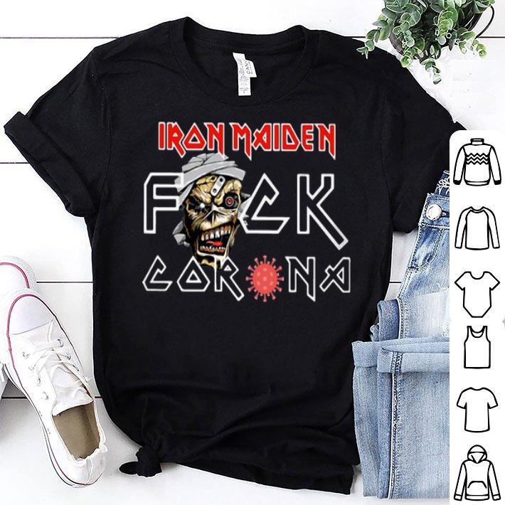 Iron Maiden Fuck Corona Covid-19 shirt