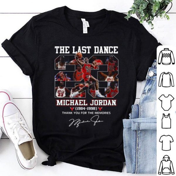 The Last Dance Michael Jordan Thank You For The Memories Signature shirt