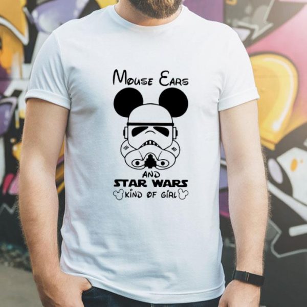 Mickey Mouse Cars And Star Wars Kind Of Girl shirt
