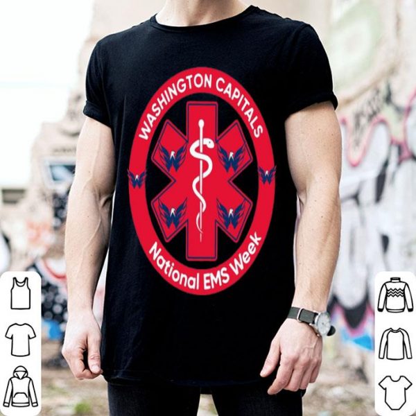 Washington Capitals National EMS Week shirt