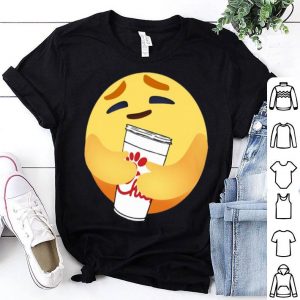 Facebook Care Emoji Hug Chick Fil A shirt