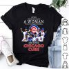 Never Underestimate A Woman Who Understands Baseball And Loves Chicago Cubs shirt