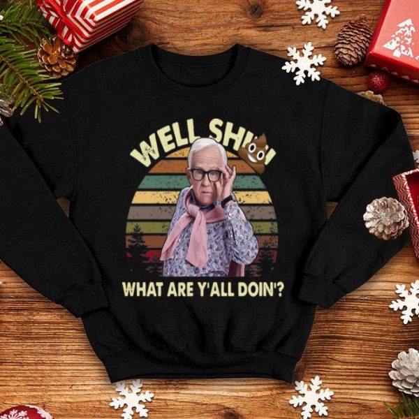 Vintage Leslie Jordan Well Shit What Are Y'all Doin' shirt