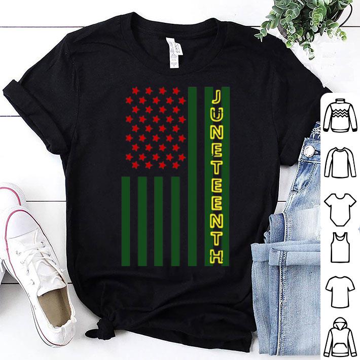Juneteenth Flag American Flag shirt