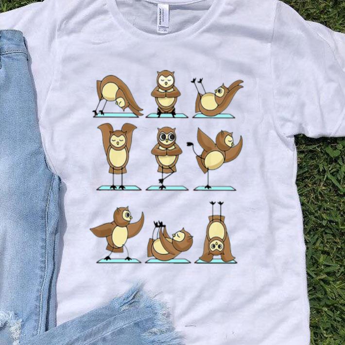 Owl Yoga Namaste shirt