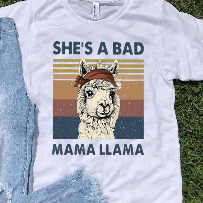 Vintage She’s A Bad Mama Llama shirt