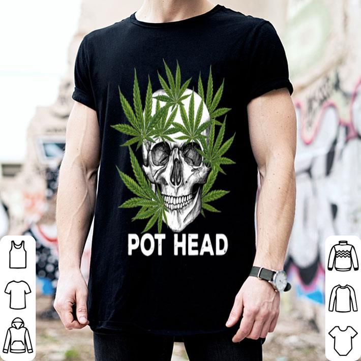 Cannabis Skull Pot Head shirt