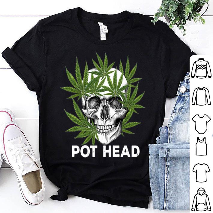 Cannabis Skull Pot Head shirt