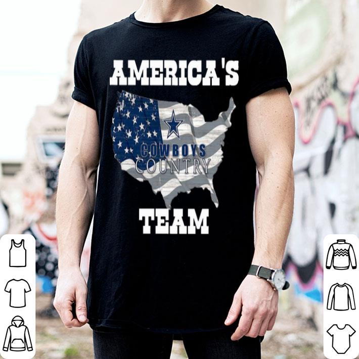America's Team Cowboys Country American Flag shirt