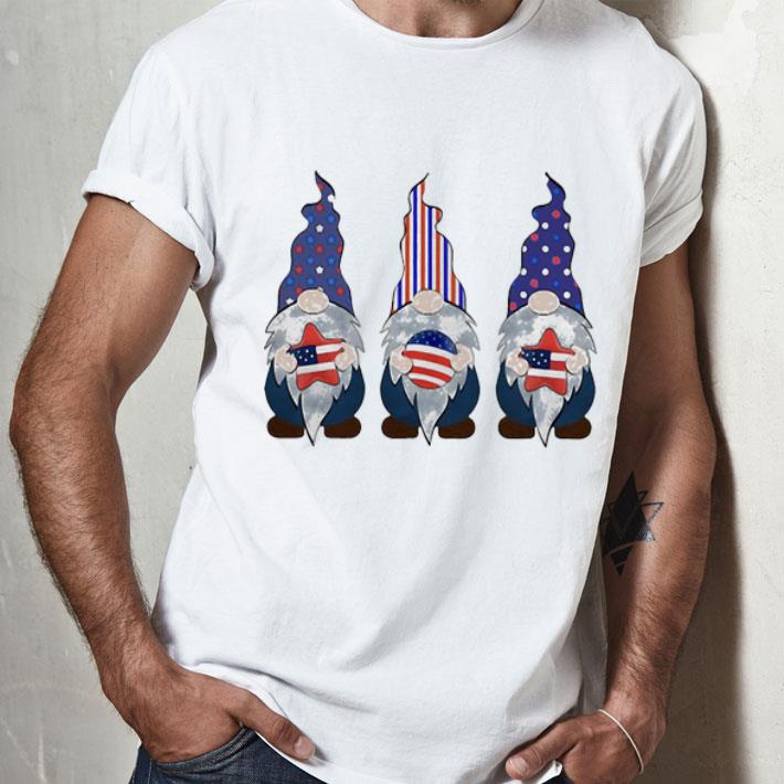 Gnomes American Flag Happy 4th Of July Independence Day shirt