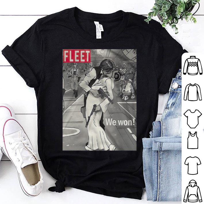Han And Leia Fleet We Won shirt