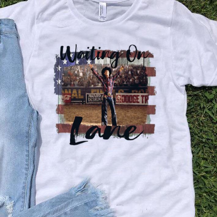 Luke Perry Waiting On Lane American Flag shirt