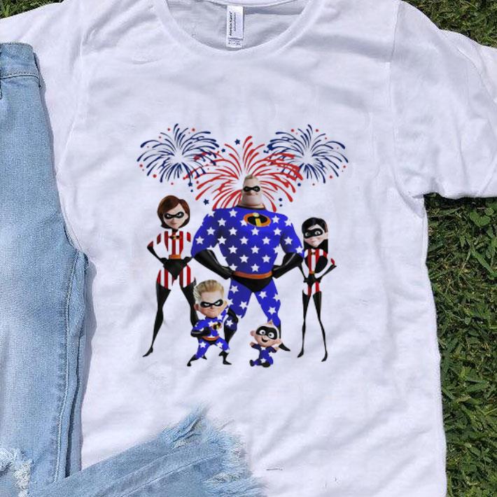 Incredible American Flag Firework Independence Day shirt