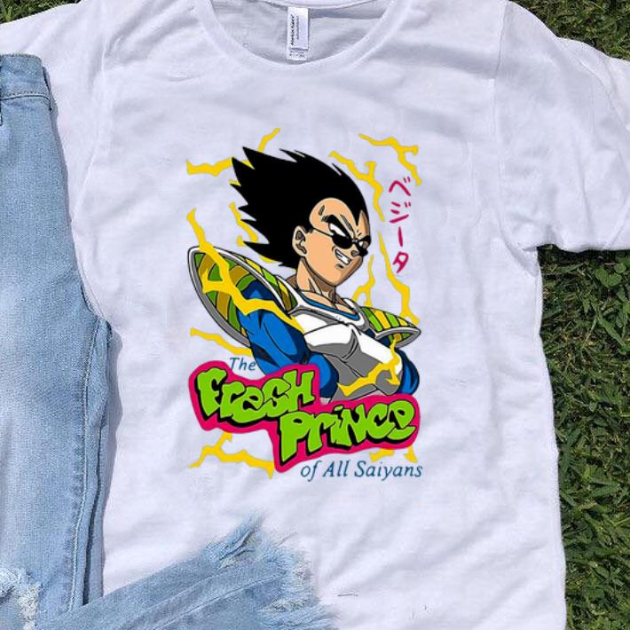 Vegeta The Fresh Prince Of All Saiyans shirt