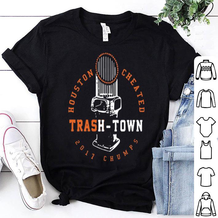 Trevor Bauer Houston Cheated Trash Town shirt