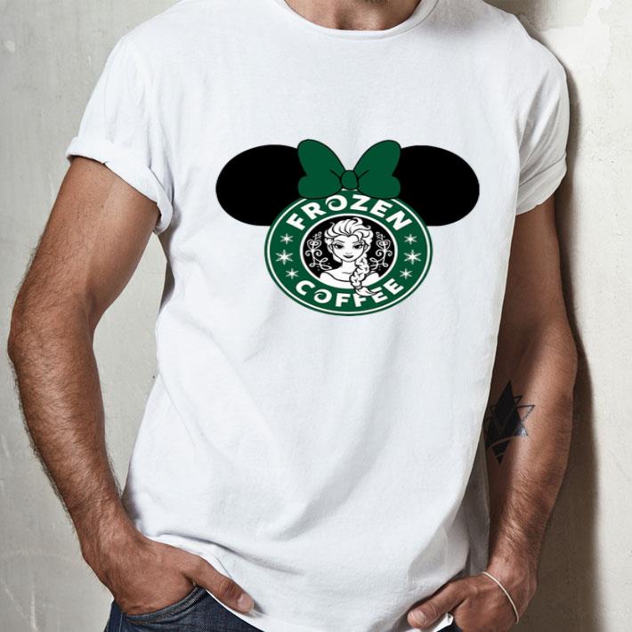Disney Minnie Mouse Starbuck Frozen Coffee shirt