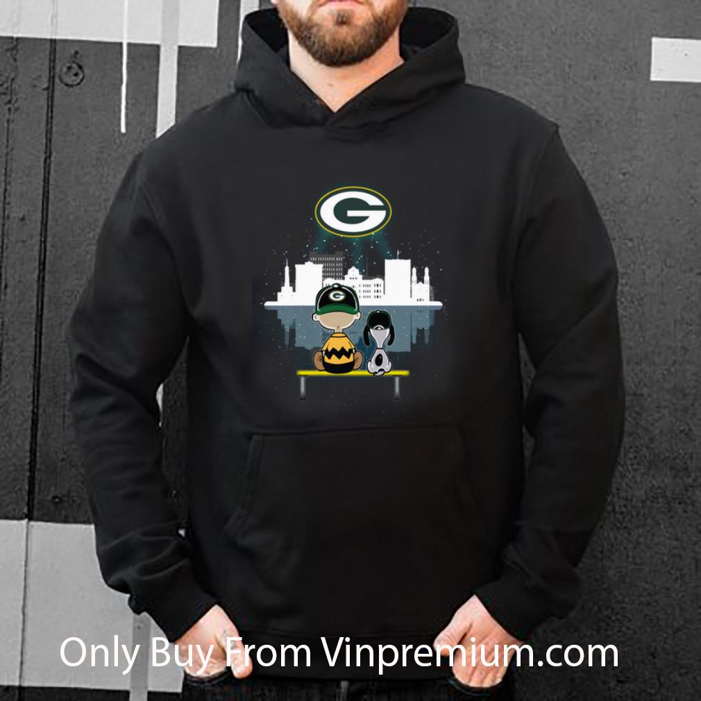 2135a69f premium snoopy and charlie green bay packers shirt 4 - Premium Snoopy And Charlie Green Bay Packers shirt