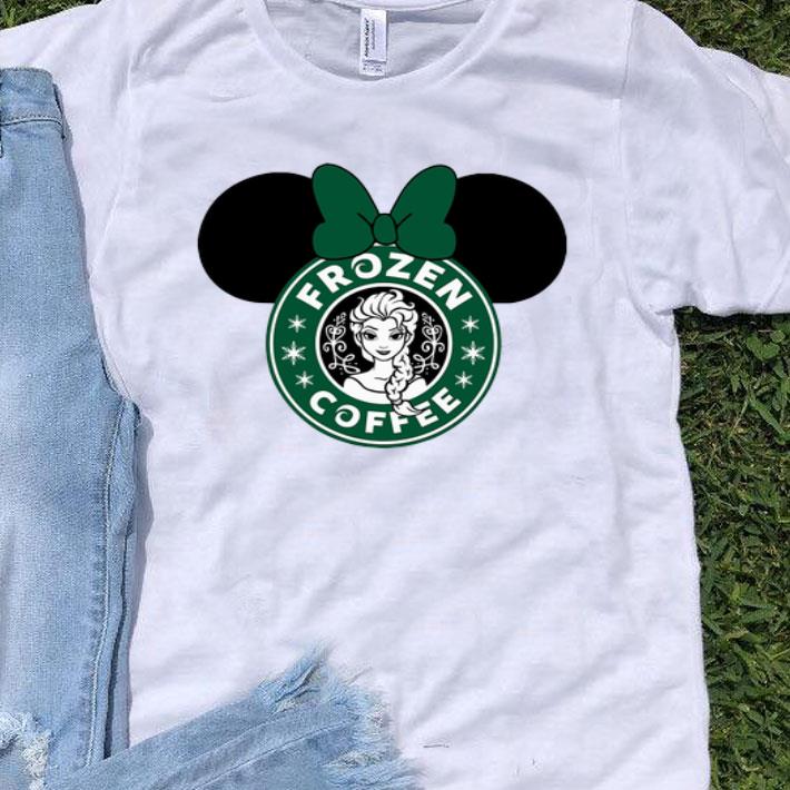 Disney Minnie Mouse Starbuck Frozen Coffee shirt
