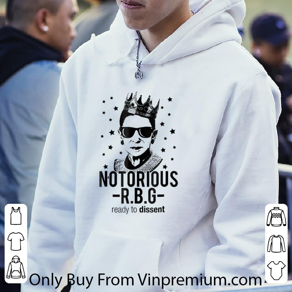 41dc83b4 hot notorious rbg ready to dissent ruth bader ginsberg shirt 4 - Hot Notorious RBG ready to dissent Ruth Bader Ginsberg shirt