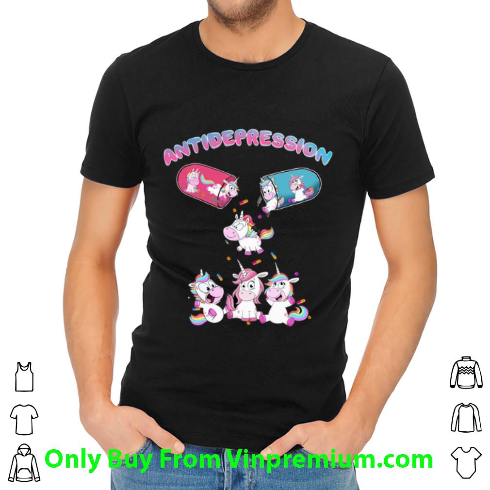 Official Antidepression Unicorns shirt