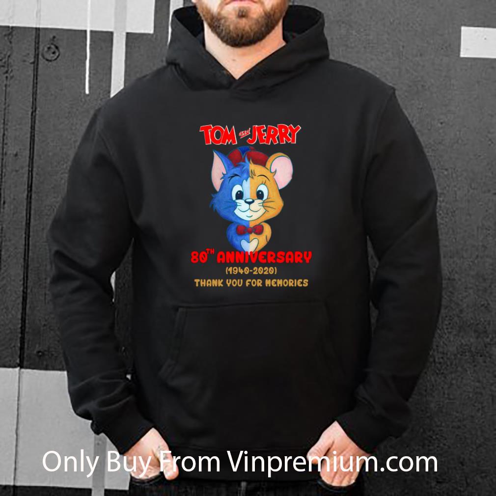 8206bdfc awesome tom and jerry 80th anniversary 1940 2020 shirt 4 - Awesome Tom And Jerry 80th Anniversary 1940-2020 shirt