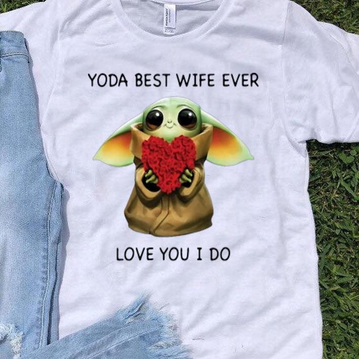 Star Wars Baby Yoda Best Husband Ever Love You I Do shirt