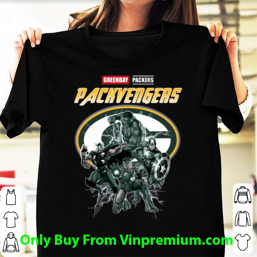 Top Greenbay Packers Packvengers Avengers Marvel shirt