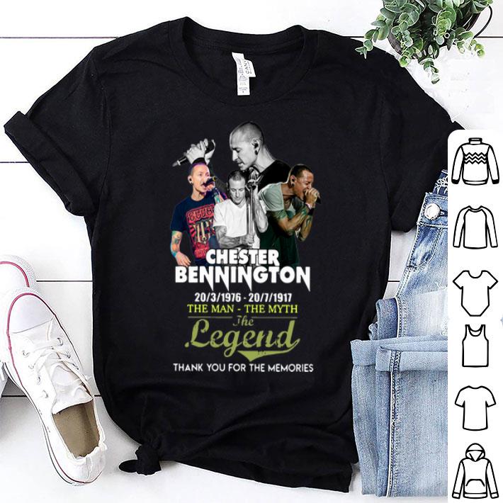 Chester Bennington The Man The Myth The Legend Thank You Memories shirt