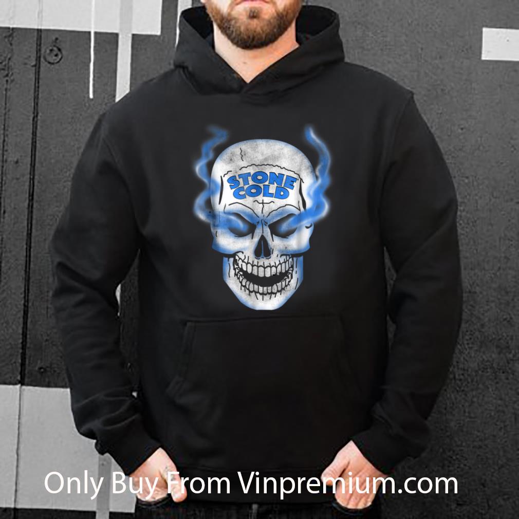04ff7738 great wwe stone cold steve austin smokey distressed skull shirt 4 - Great WWE Stone Cold Steve Austin Smokey Distressed Skull shirt
