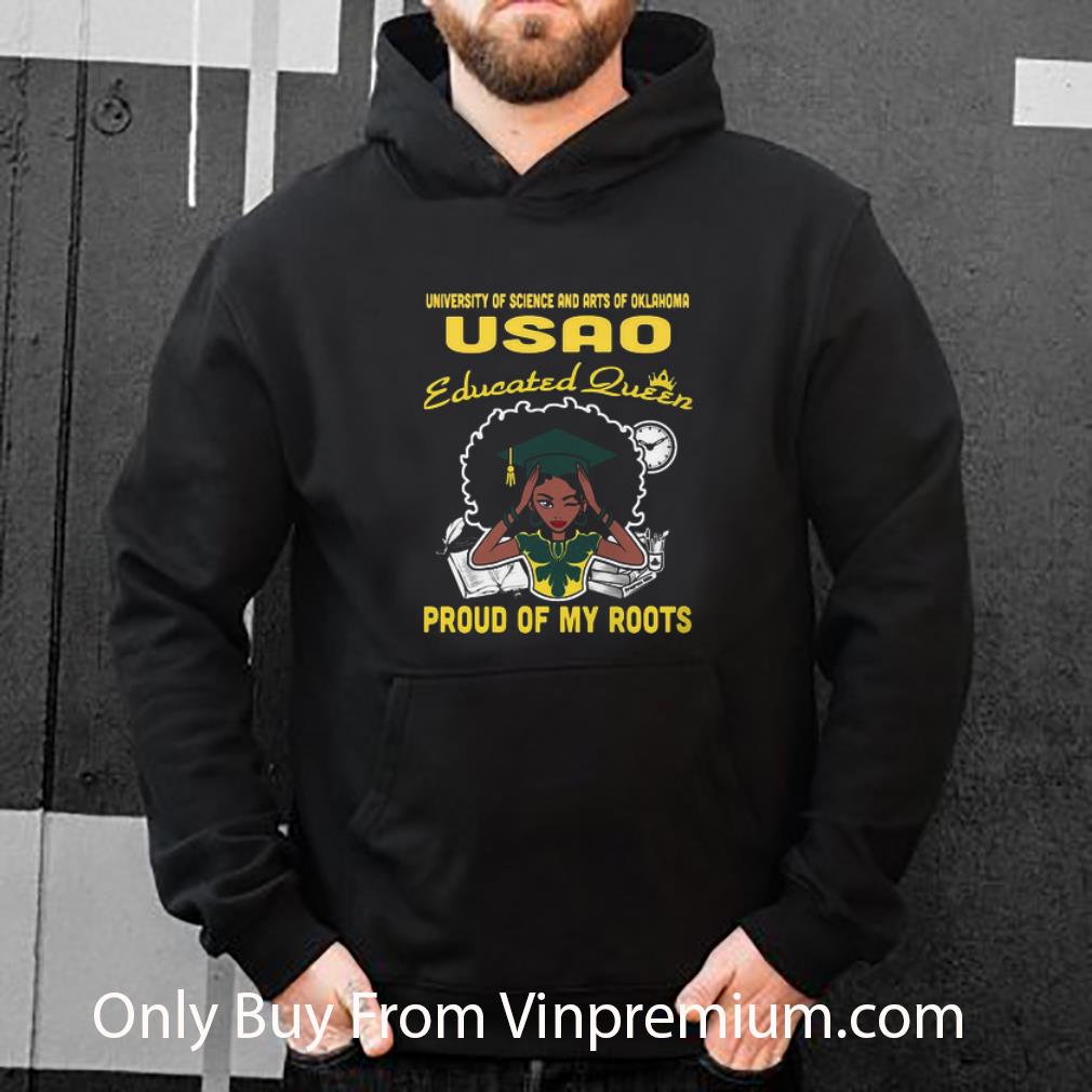 1b61da75 official black girl university of science and arts of oklahoma educated queen shirt 4 - Official Black Girl University Of Science And Arts Of Oklahoma Educated Queen shirt