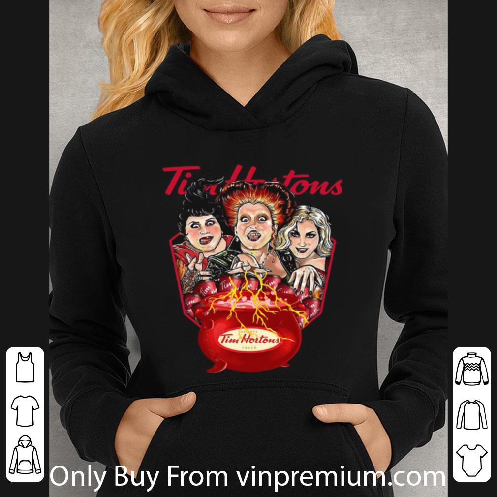 23874b3d pretty halloween hocus pocus three sisters tim hortons shirt 4 - Pretty Halloween Hocus Pocus Three Sisters Tim Hortons shirt