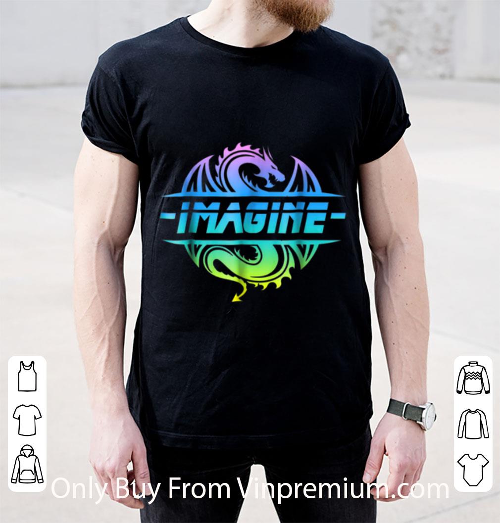 Awesome Imagine Fantasy Dragon Tattoo Retro shirt