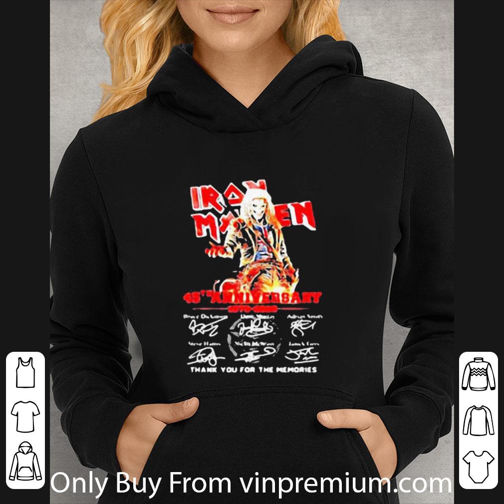 a02a346c top iron maiden 45th anniversary 1985 2020 thank you for the memories signatures shirt 4 - Top Iron Maiden 45th Anniversary 1985 2020 Thank You For The Memories Signatures shirt