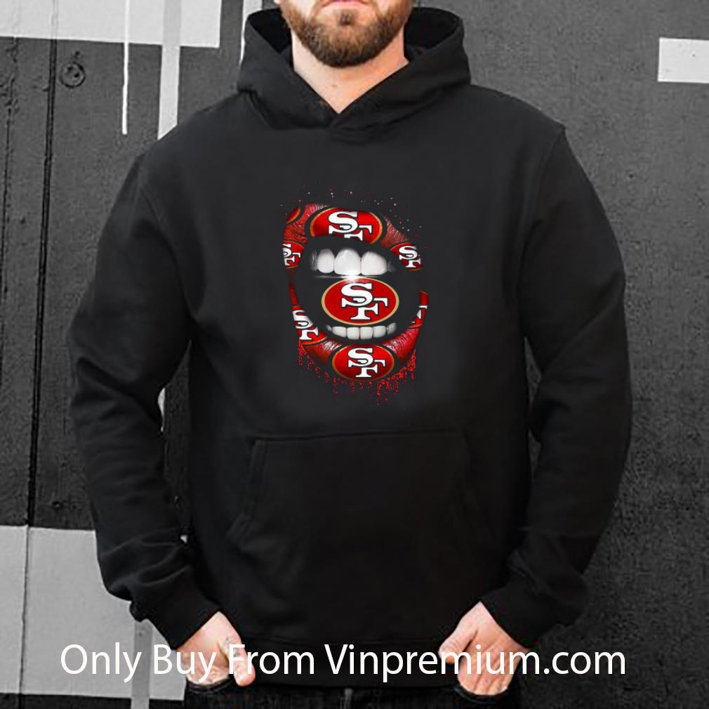 a62069d6 nice lips san francisco 49ers football shirt 4 - Nice Lips San Francisco 49ers Football shirt