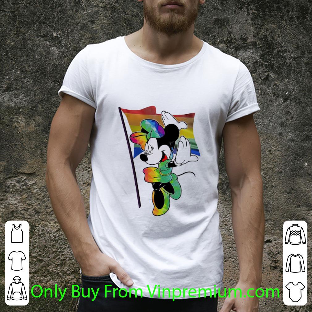 Awesome Minnie Mouse Lgbt Flag shirt